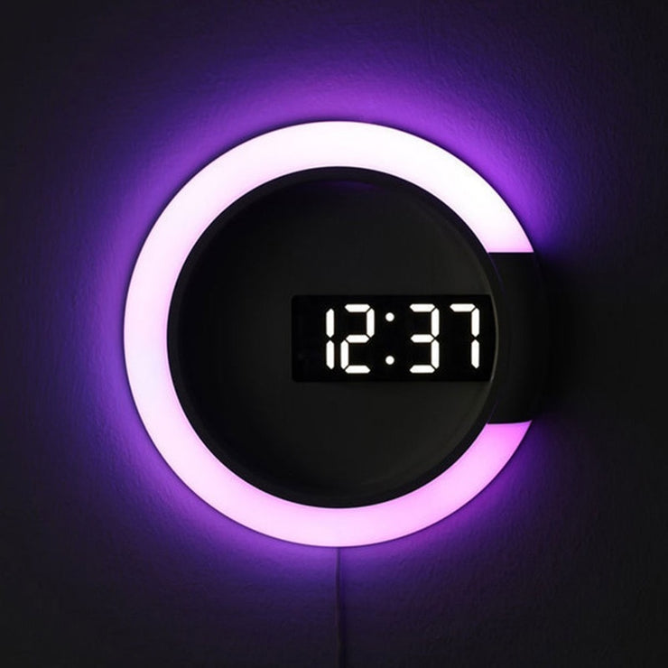 Horloge murale numérique LED 3D